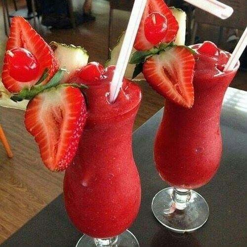 Strawberry juice